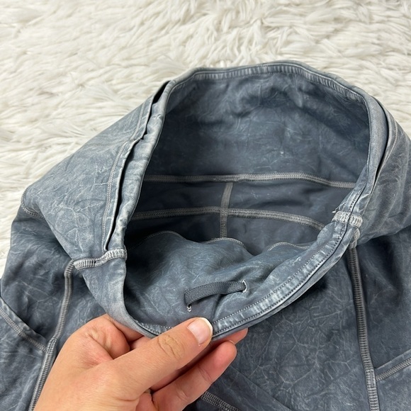 Lululemon Fast and Free Short 10" *Ice Dye Ice Wash Asphalt Grey - Picture 3 of 5